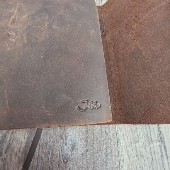 Jofelo Refillable Leather Bound Journal Handmade Writing Antique Vintage Diary - Picture 2 of 11